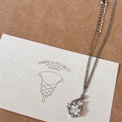 箱根ガラスの森 hakone glass forestネックレスの画像