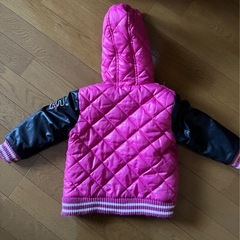 フード付きダウンコート 90cmの画像