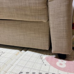 [美品]ソファーベット2WAYタイプの画像