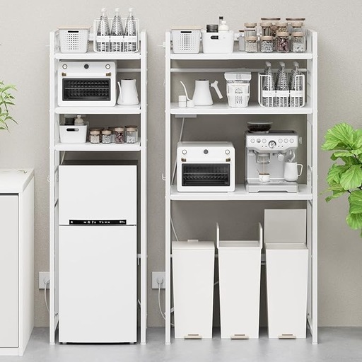 ゴミ箱上ラック 冷蔵庫上ラック レンジラック 洗濯機ラック レンジ台