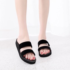 【24.5】 ベロア ビーサン ビーチ 並行 無地 可愛い 460の画像