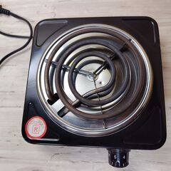 正常作動品　シーズヒーター型電気コンロ　の画像