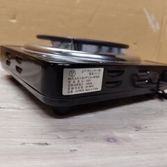 正常作動品　シーズヒーター型電気コンロ　の画像