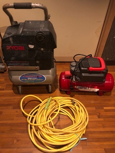 エアコンプレッサー。2台。