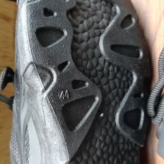 新品 27cm メンズ スニーカー ブラック 厚底 シューズ 普段着 識別番号:【N519-S】の画像