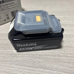 Makita 18V 6.0Ah 2.0Ah バッテリー 2つセットの画像