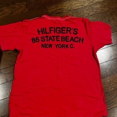 🉐古着　TOMMY HILFIGERトミーフィルガー TシャツLLの画像