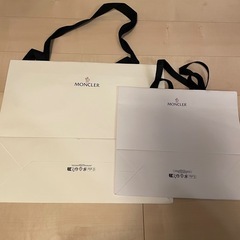 モンクレール　ショップ袋の画像