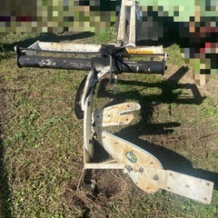 スガノ プラウ OYS14-16×1 トラクター 1連 取付 作業機 鋤 白い農機 脱着 パーツ 畑 スキ 土地改良 中古 配送可の画像
