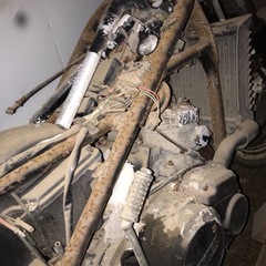 【取引中】 ヤマハ　RZ250R ? 29L ジャンク部品取り　書類無し　不動の画像