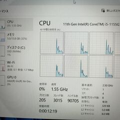 2021年型！快適動作しますが訳ありｼﾞｬﾝｸのため格安で。高性能ﾉｰﾄPCの画像