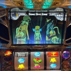 パチスロ実機　初代スカイガールズの画像