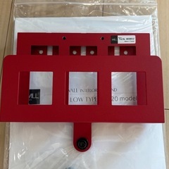 WALL V2 テレビスタンド＋オプション　HDDホルダー付き　美品　TVスタンド　壁寄せの画像