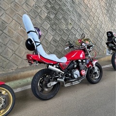 kawasakiゼファーx カスタム済み　赤ソリ　交換可能！の画像