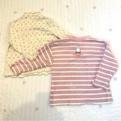 長袖　Tシャツ 2枚セット 90㎝の画像