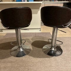 カウンターチェアー 送料無料 ピュア 4色対応 Danketuhl ダンクトゥール バーチェアー 昇降式 モダン イス 椅子　PU革 クッション レザー の画像