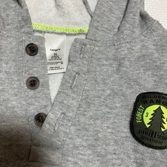 90裏起毛パーカー2点の画像