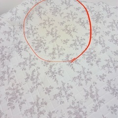  Francfranc ひんやりキルトラグ クラシックフラワー L 1850×1850 グレーの画像