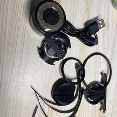 完全な付属品を備えた自転車のテールライト。の画像