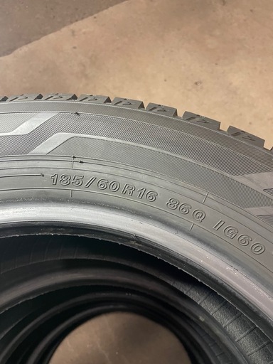 バリ溝ヨコハマアイスガード185.60.16 2023製

