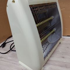 正常作動品　暖房器具 電気ストーブ 遠赤外線ストーブ ベージュ MS-808EX 森田電工 の画像