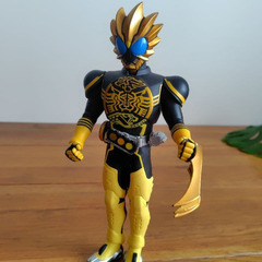 『仮面ライダーオーズ』ビッグフィギュア　2体セット　高さ約26cm　2010年の画像