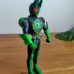 『仮面ライダーオーズ』ビッグフィギュア　2体セット　高さ約26cm　2010年の画像