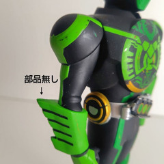 『仮面ライダーオーズ』ビッグフィギュア　2体セット　高さ約26cm　2010年の画像