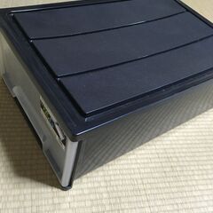  【引き取り限定。置き配。越前市】ファンシーケース　幅43cm×奥64cm×高23cmの画像