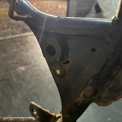 GSX250E ゴキ　書付きフレームの画像