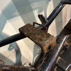 GSX250E ゴキ　書付きフレームの画像