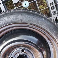 応急用タイヤ②の画像