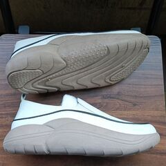 新品 24.5cm レディース スニーカー ホワイト シューズ 靴 カジュアル 識別番号:(934-Z)の画像