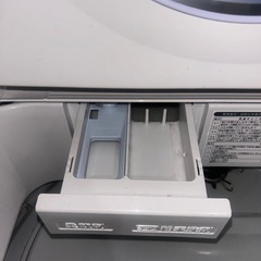 洗濯機 シャープ 乾燥付き 縦型 電気洗濯乾燥機 の画像