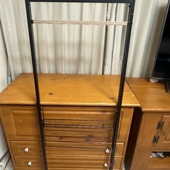 ハンガーラック　グラつきありの画像