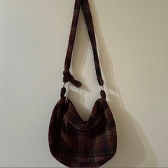 赤 えんじ ショルダーバッグ の画像
