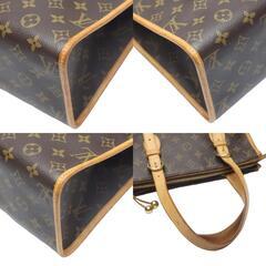 ルイヴィトン M40007 トートバッグ ブラウン  LOUIS VUITTON ポパンクール・オ モノグラムの画像