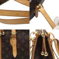 ルイヴィトン M40007 トートバッグ ブラウン  LOUIS VUITTON ポパンクール・オ モノグラムの画像