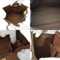 ルイヴィトン M40007 トートバッグ ブラウン  LOUIS VUITTON ポパンクール・オ モノグラムの画像