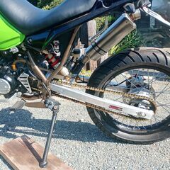 Kawasaki KSR110（143cc）カスタムベース車の画像