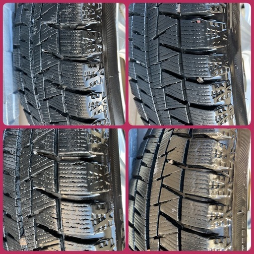 ブリヂストン　スタッドレスタイヤ　軽自動車用アルミタイヤセット！155/65R14激安！