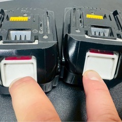 🔴【ジャンク】【非対面】makita マキタ 純正バッテリー 2個の画像