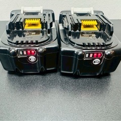 🔴【ジャンク】【非対面】makita マキタ 純正バッテリー 2個の画像