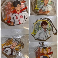 ハイキュー!!アクスタ・アクキー10個セットの画像