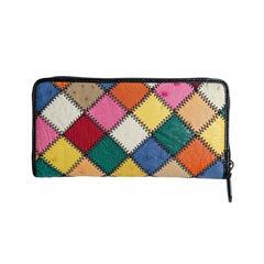 オーストリッチ LB-5055 長財布 マルチカラー  ostrich マルチカラー ラウンドファスナーの画像