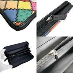 オーストリッチ LB-5055 長財布 マルチカラー  ostrich マルチカラー ラウンドファスナーの画像