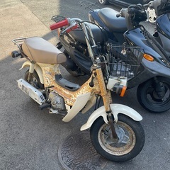 低走行☆レストアベース実働シャリー☆2ストスポーツ系なら交換可能の画像