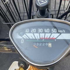 低走行☆レストアベース実働シャリー☆2ストスポーツ系なら交換可能の画像