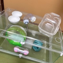 グラスハーモニー450 ハムスターケージ まとめ売りの画像