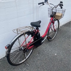 1744業界最長12ヶ月保証付！送料無料エリア多数！安全整備済み！電動自転車の画像